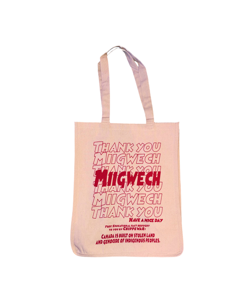 Miigwetch Tote Bag