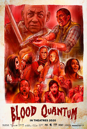 BLOOD QUANTUM  Official Teaser Movie Poster