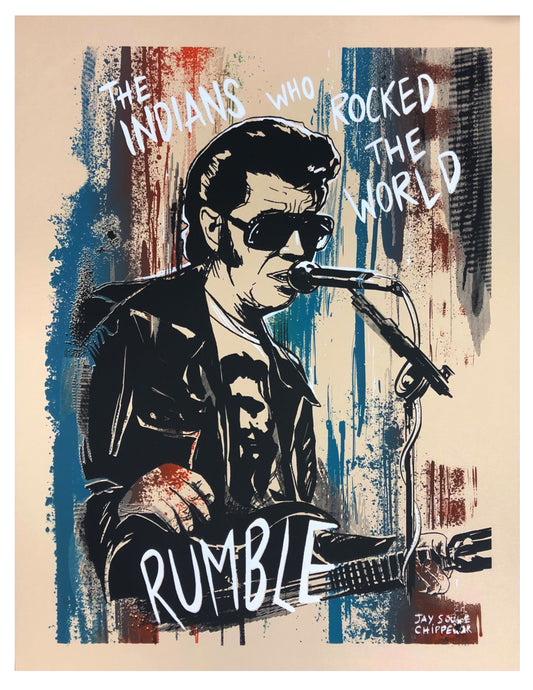 Link Wray Limited Edition Screen Print