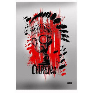 Death From Above Print-Chippewar-First-Nations-Artist