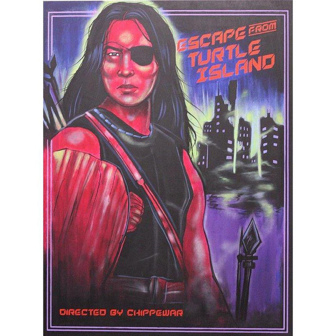 Escape from Turtle Island-Chippewar-First-Nations-Artist