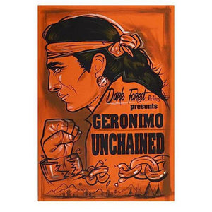 Geronimo UnChained-Chippewar-First-Nations-Artist