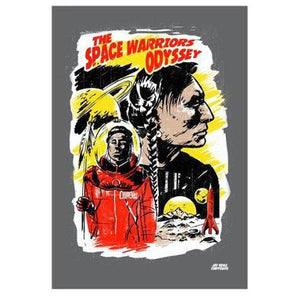 Space Warriors Print-Chippewar-First-Nations-Artist