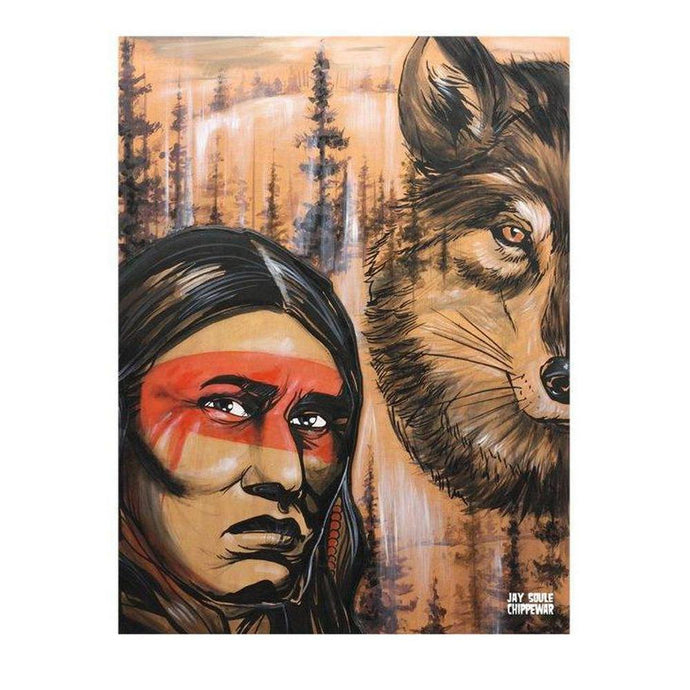 Wolf Blood-Chippewar-First-Nations-Artist
